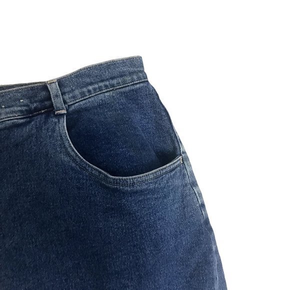 Venezia Womens Plus Size 20 Long Blue 90s Jean Skirt Stretchy Y2k - Picture 3 of 8